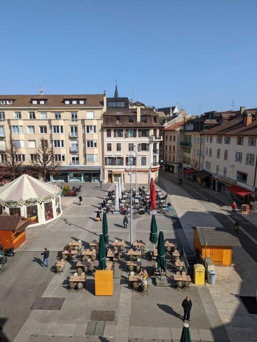Au Sunrise Studio Thonon-les-Bains Exterior foto