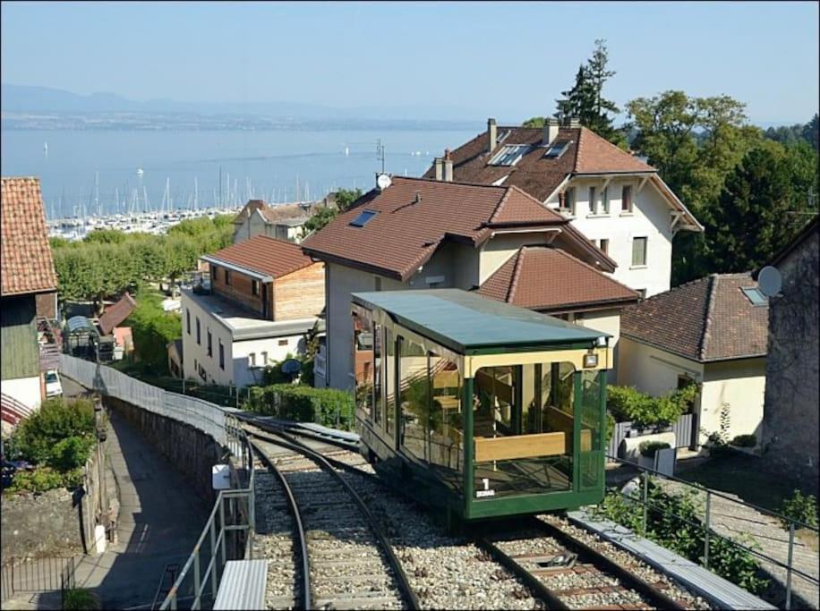 Au Sunrise Studio Thonon-les-Bains Exterior foto